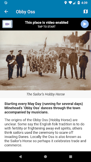 Minehead Maritime Mile Heritage Trail Screenshot 0