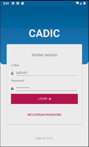 CADIC MOBILE Screenshot 1