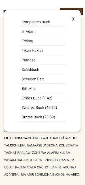 Meine Tfila Screenshot 1
