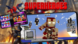 Superheroes Addon Minecraft PE Screenshot 0
