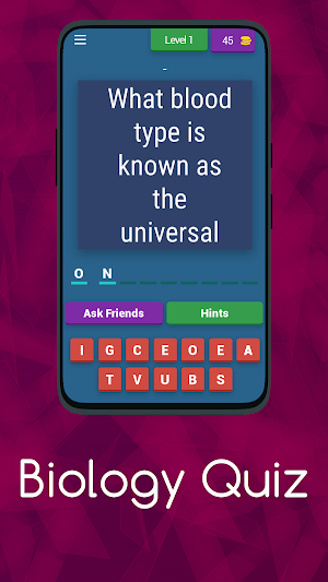 Biology Quiz Screenshot 0