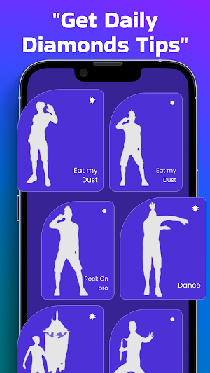 Get Daily Diamonds FFFF Tips Screenshot 2
