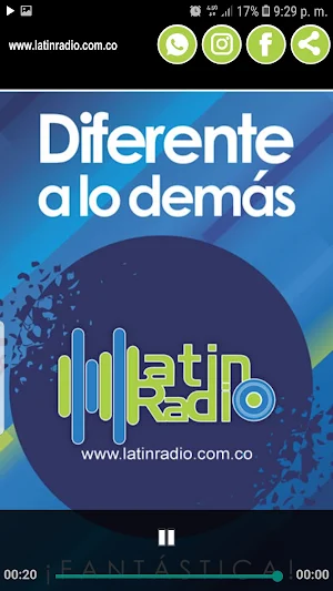 Latin Radio Screenshot 1
