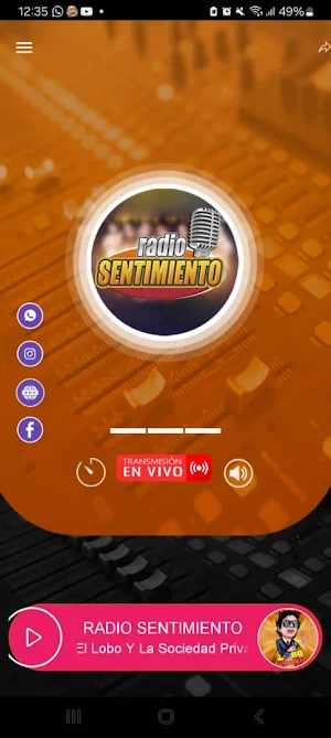 Radio Sentimiento Screenshot 0