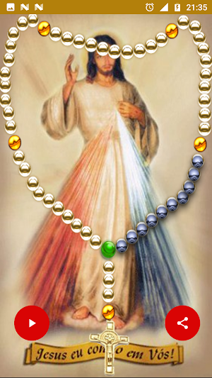Holy Rosary Mercy with audio offline Screenshot 2