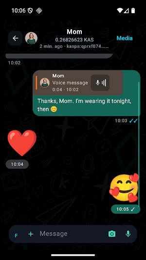 KBeam: Private Messenger Screenshot 3