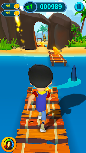 Vir Robot Super hero Dash Screenshot 3