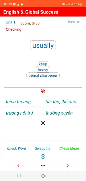 Tieng Anh Trung Hoc Screenshot 3