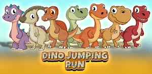 Jurassic Dinosaur Jumping Run Screenshot 2