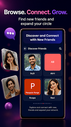 Yaara - Desi Chat & Community Screenshot 1