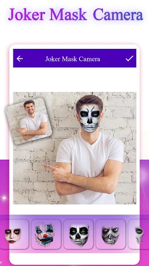 Mask Camera & Clown & Wallpaper Screenshot 2
