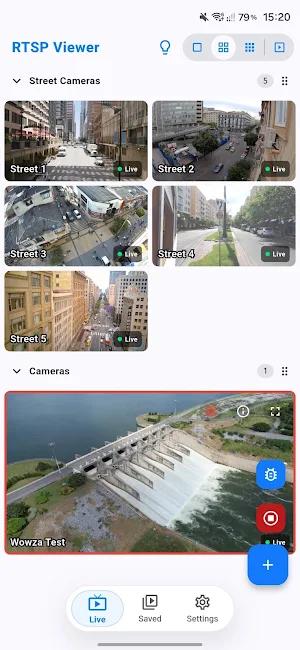 RTSP & IP Camera Viewer Screenshot 2