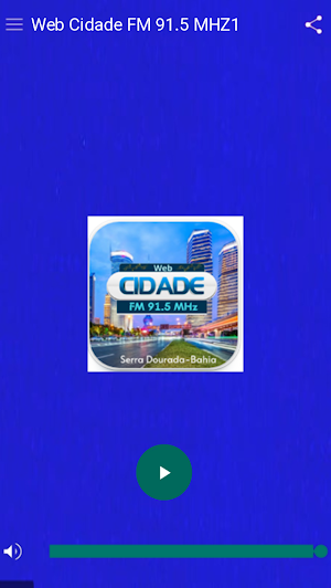 Web Cidade FM 91.5 MHZ1 Screenshot 0