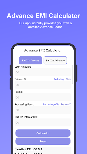 CashLoan: EMI Loan Calcualor Screenshot 3