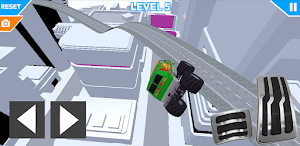 Monster truck parkour stunt Screenshot 2