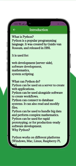 Learn Python Tutorials Screenshot 3