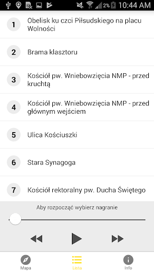 Audioprzewodnik po Kraśniku Screenshot 2