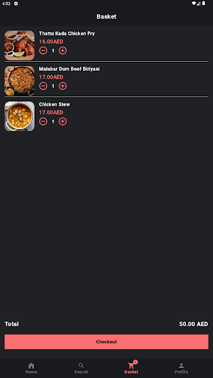 Malabar junction restaurant Screenshot 1