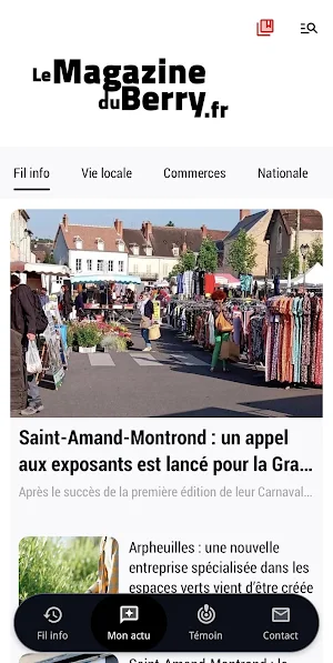 Le Magazine du Berry Screenshot 2