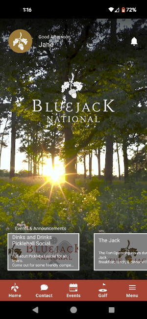 The Bluejack National Screenshot 0