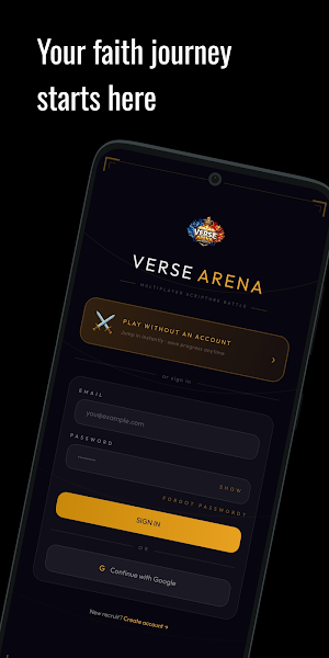 VerseArena: Bible Quiz Battle Screenshot 0