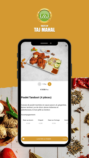 Taste of Taj Mahal Screenshot 2