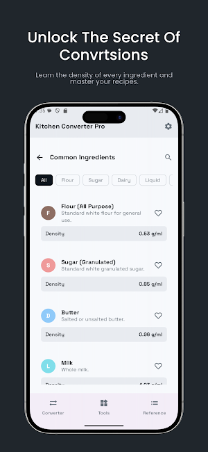 Kitchen Converter Pro Screenshot 2