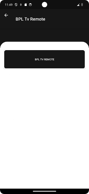 Remote control for BPl Tv Screenshot 2