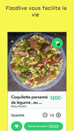 Foodlife : Livraison des plats Screenshot 0