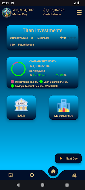 Hero Investor Screenshot 1