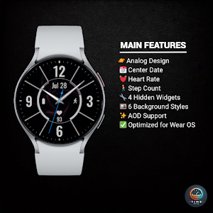 Orbitum X - watch face Screenshot 1