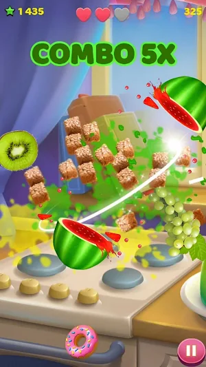 Ninja Cutting 3D: XXX Slice Screenshot 2