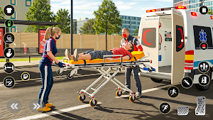 Rescue Doctor Ambulance Game Screenshot 3