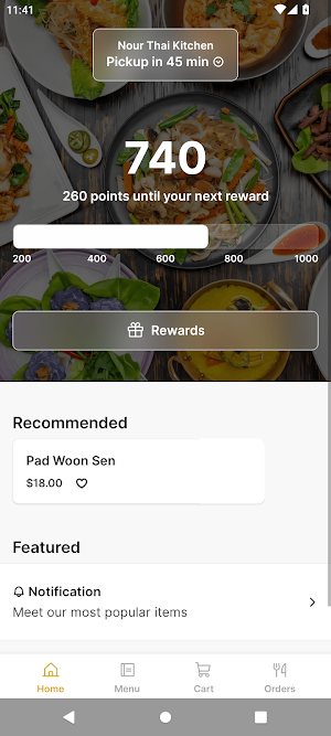 Nour Thai Kitchen Screenshot 0