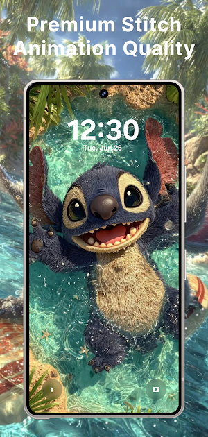 Stitch Live Wallpaper Cute HD Screenshot 3