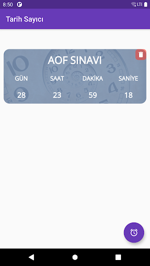 Zaman Sayıcı Screenshot 2
