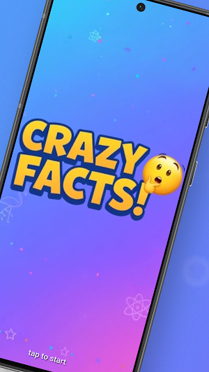 CrazyFacts: Daily Fun Facts Screenshot 1
