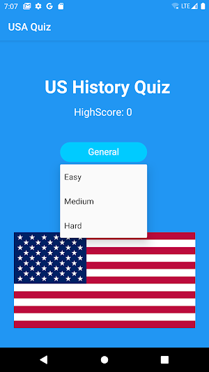 USA History Quiz Screenshot 2