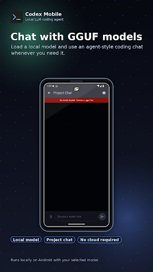 Codex Mobile - Local AI Agent Screenshot 2
