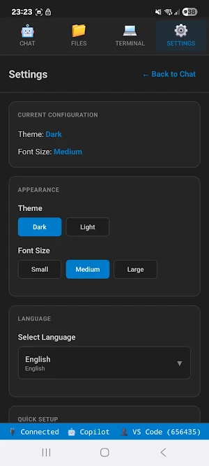 VSCoder Copilot Screenshot 3