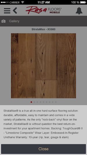 Rasa Floors Mobile Screenshot 3