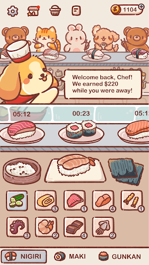 Revolving Sushi - Yo.Doggies Screenshot 1