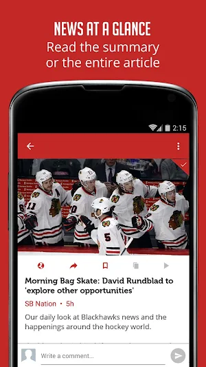 Chicago Hockey News Screenshot 3