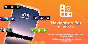 Navigation Bar - Soft Back Key Screenshot 0