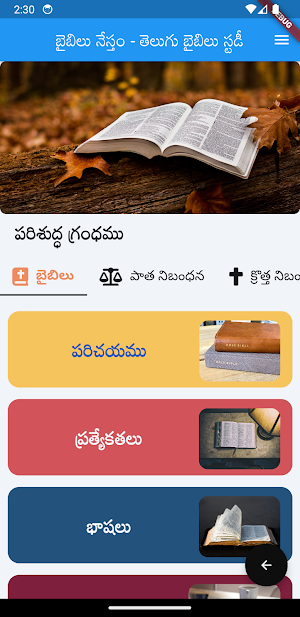 About Bible Screenshot 1