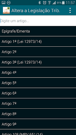 Vade Mecum Direito Brasil Screenshot 2