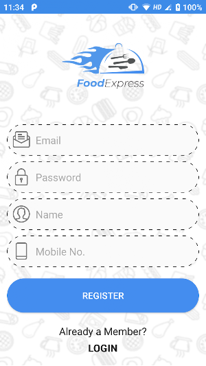 FoodExpress Owner Screenshot 1