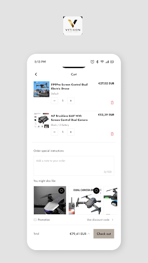 Vitixon - Sklep z modą Screenshot 2