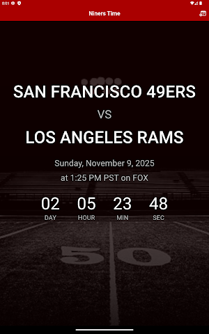 Niners Time Screenshot 1