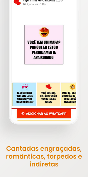 Figurinhas de Cantadas Screenshot 3